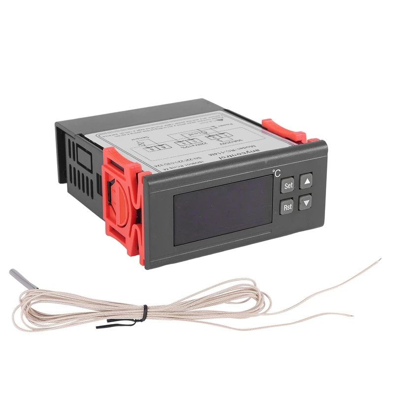 220V/30A Digital Temperature Controller Rc-114M Thermostat Relay Output -30-300 Degree With Ntc Sensor
220V/30A Digital Temperature Controller Rc-114M Thermostat Relay Output -30-300 Degree With Ntc Sensor