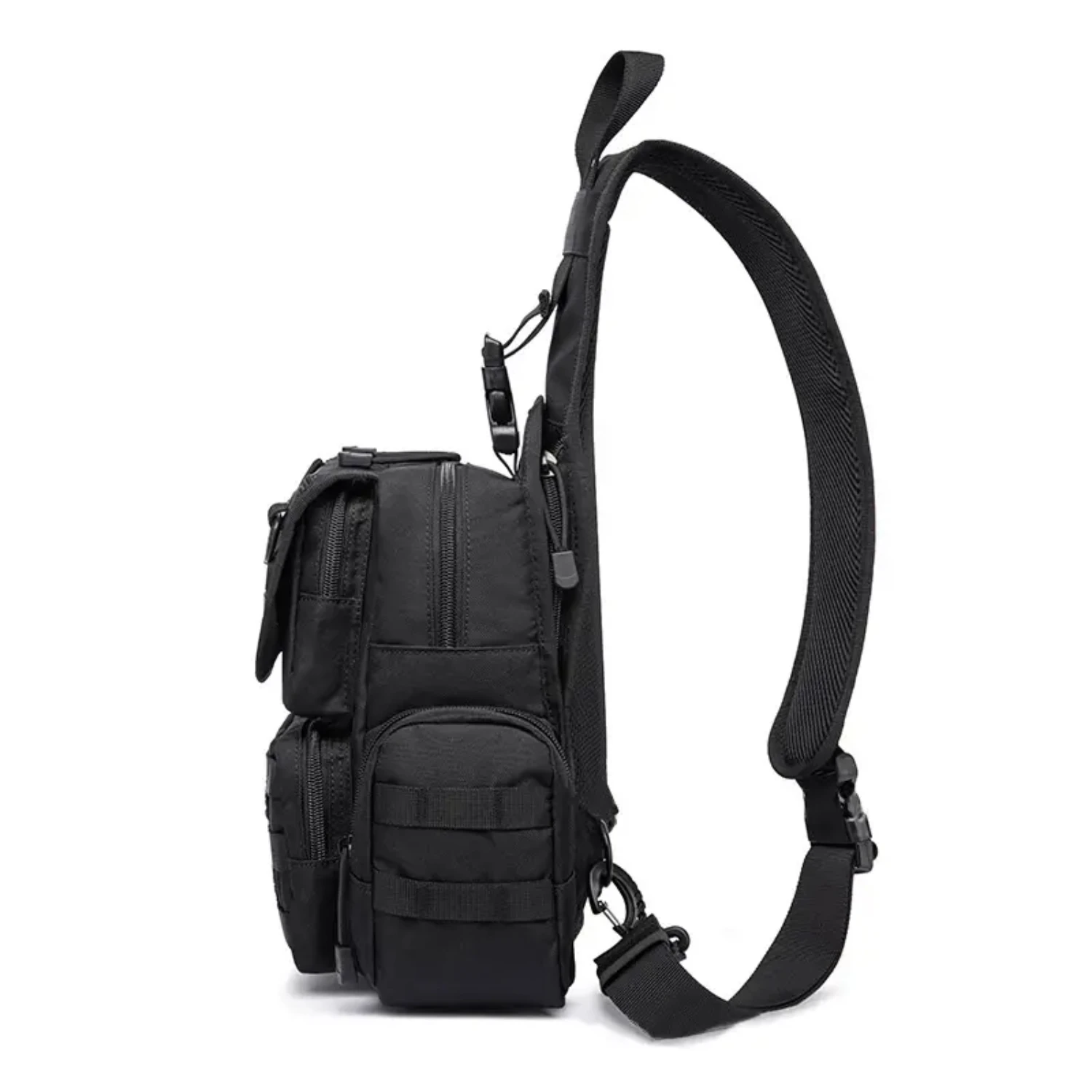 Stylish and Practical Large Capacity Black Men's Nylon Crossbody Bag with Spacious Multiple Pockets for Everyday Use
Stylish and Practical Large Capacity Black Men's Nylon Crossbody Bag with Spacious Multiple Pockets for Everyday Use
