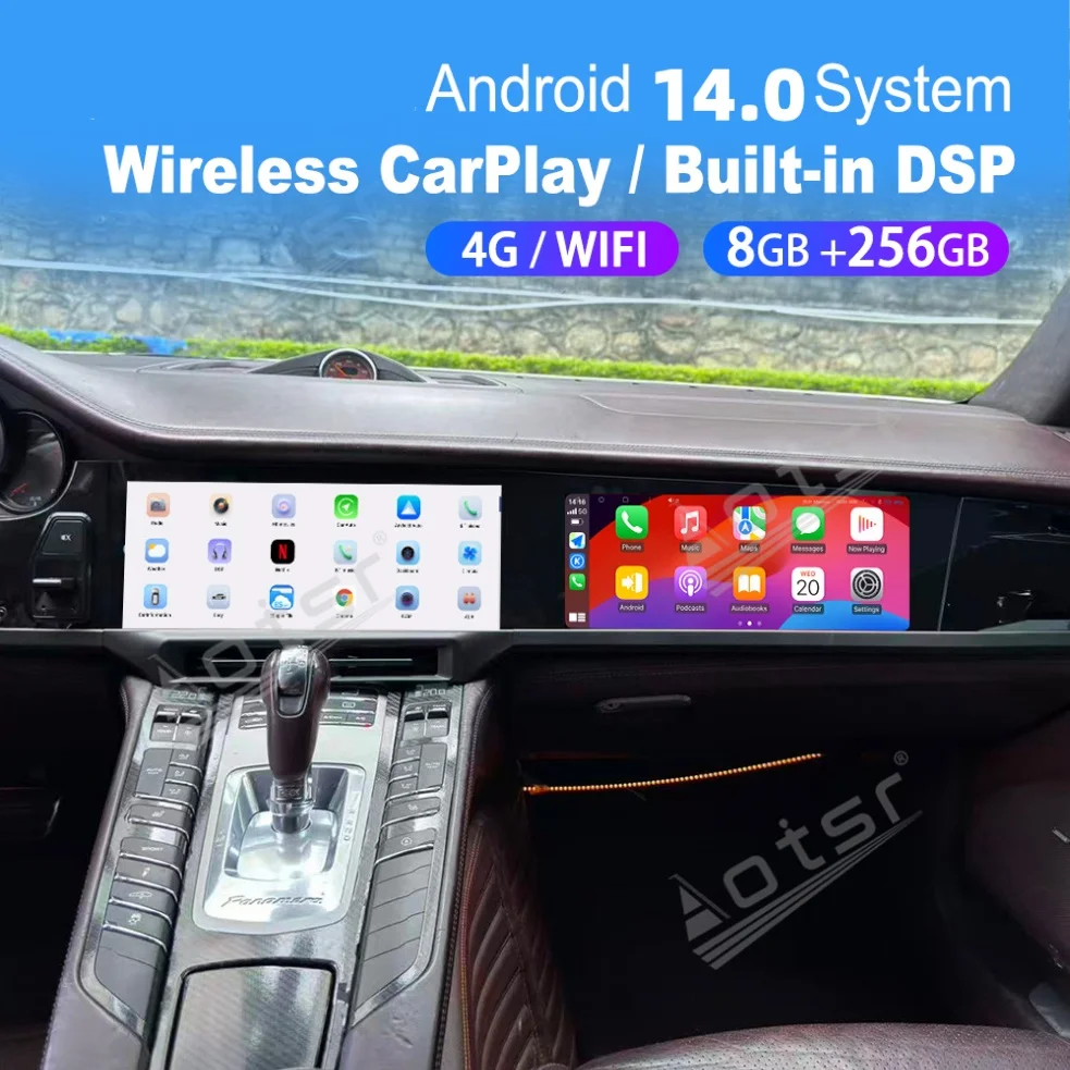 RHD LHD Dual 12.3” Android Carplay Car Multimedia Automotive For Porsche Panamera 2010~2016 Car Radio GPS Navigation Head Unit
RHD LHD Dual 12.3” Android Carplay Car Multimedia Automotive For Porsche Panamera 2010~2016 Car Radio GPS Navigation Head Unit