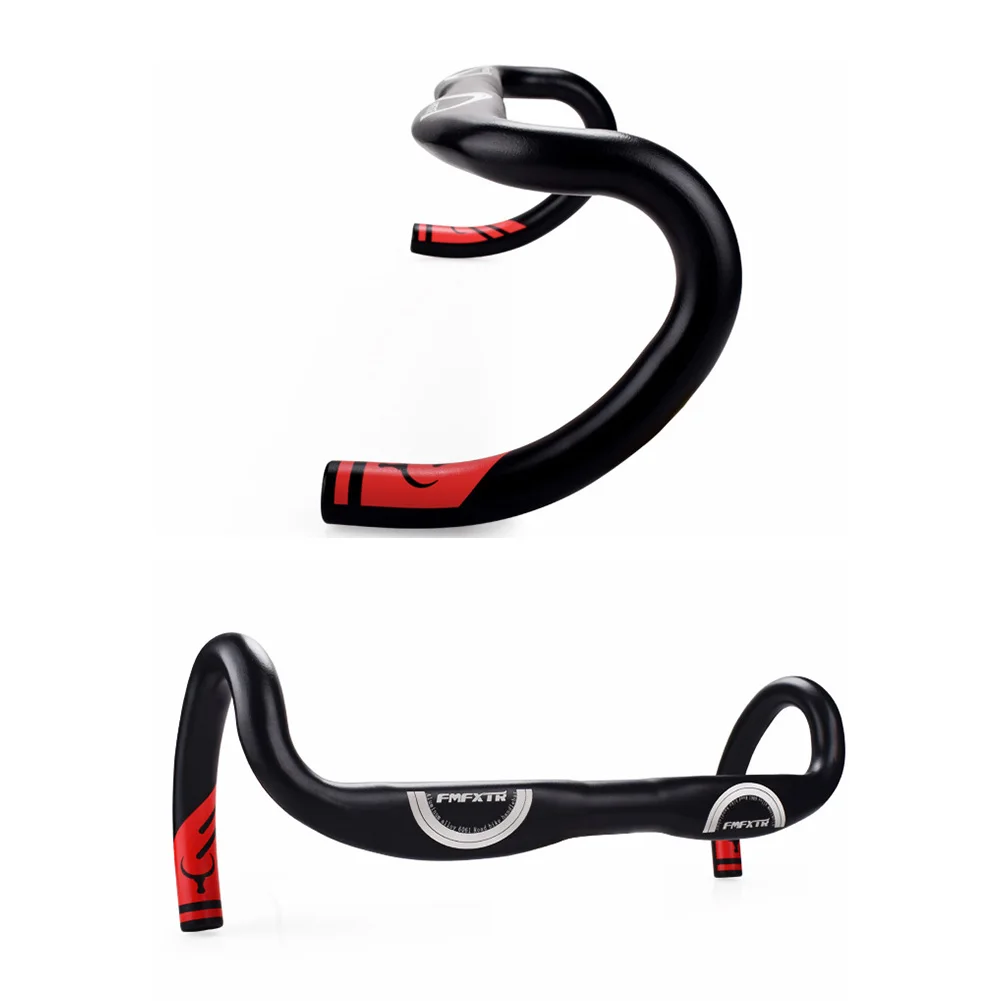Road Bike Handlebar Reduce Resistance Bent Bar Strengthen Drop Bar Cycling 6061 Aluminum Alloy Curved Handle 31.8x 420mm
Road Bike Handlebar Reduce Resistance Bent Bar Strengthen Drop Bar Cycling 6061 Aluminum Alloy Curved Handle 31.8x 420mm