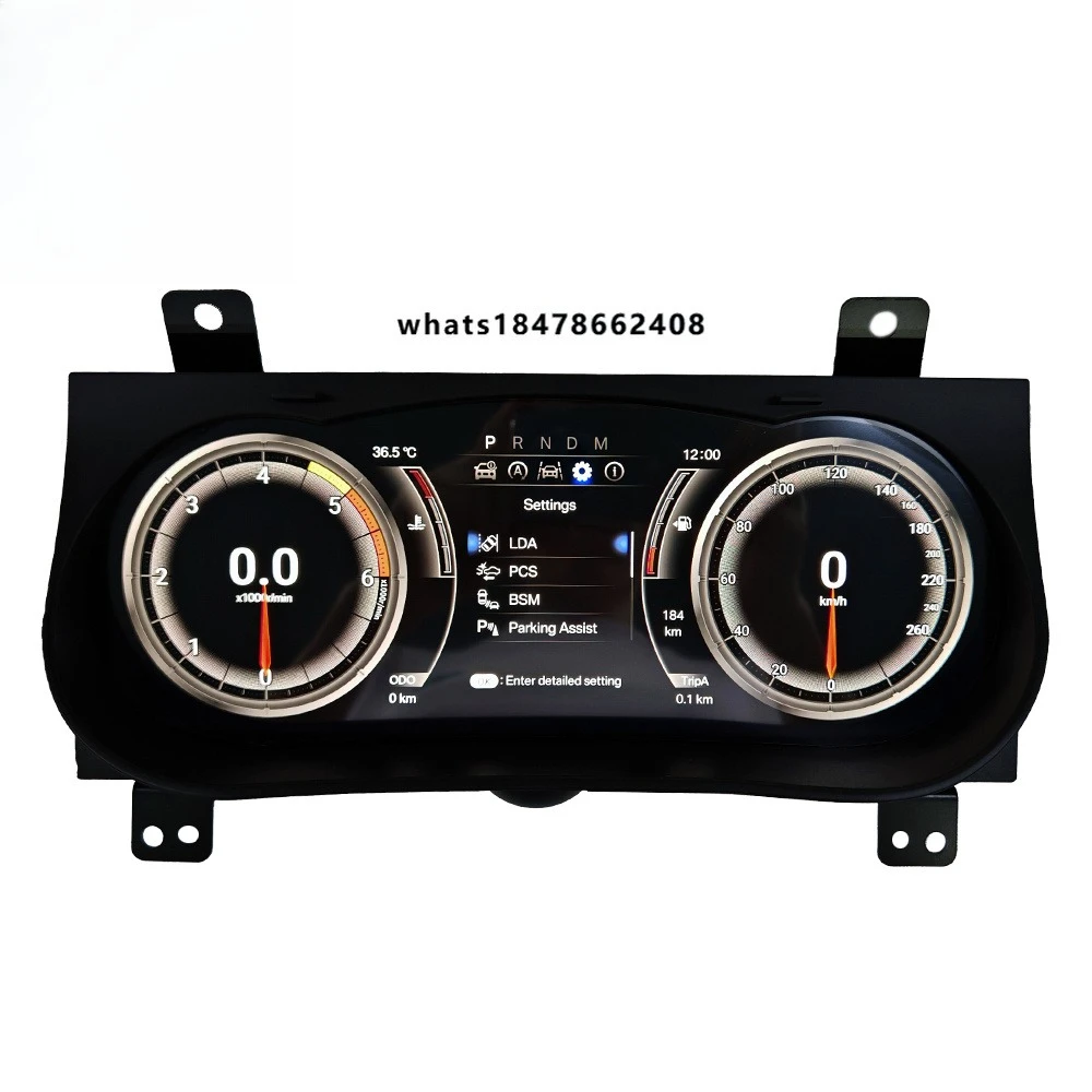 12.3 Inch Digital Dashboard Cluster Display Auto Instrument Panel Virtual Tacho Cockpit for Hilux 2016-2024
12.3 Inch Digital Dashboard Cluster Display Auto Instrument Panel Virtual Tacho Cockpit for Hilux 2016-2024