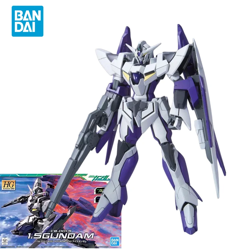 Bandai Genuine GUNDAM HG 00 1/144 Anime C8-001.5 1.5GUNDAM Action Figure Assembly Model Toys Model Ornaments Gifts for Children
Bandai Genuine GUNDAM HG 00 1/144 Anime C8-001.5 1.5GUNDAM Action Figure Assembly Model Toys Model Ornaments Gifts for Children