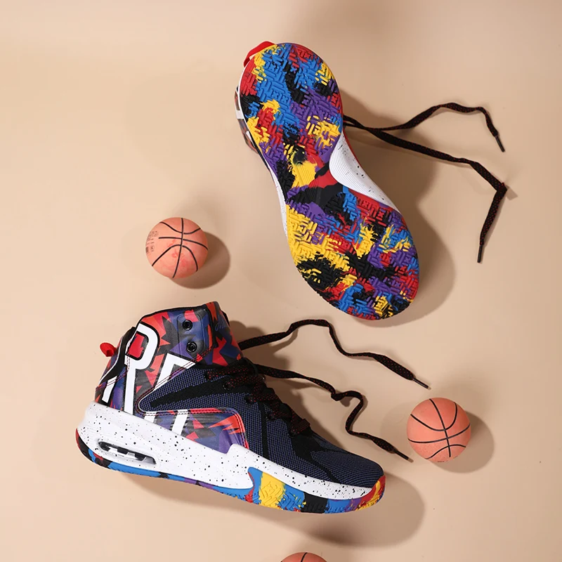 2025 New mesh breathable lace-up men's and women's sports shoes Children's solid non-slip basketball shoes
2025 New mesh breathable lace-up men's and women's sports shoes Children's solid non-slip basketball shoes