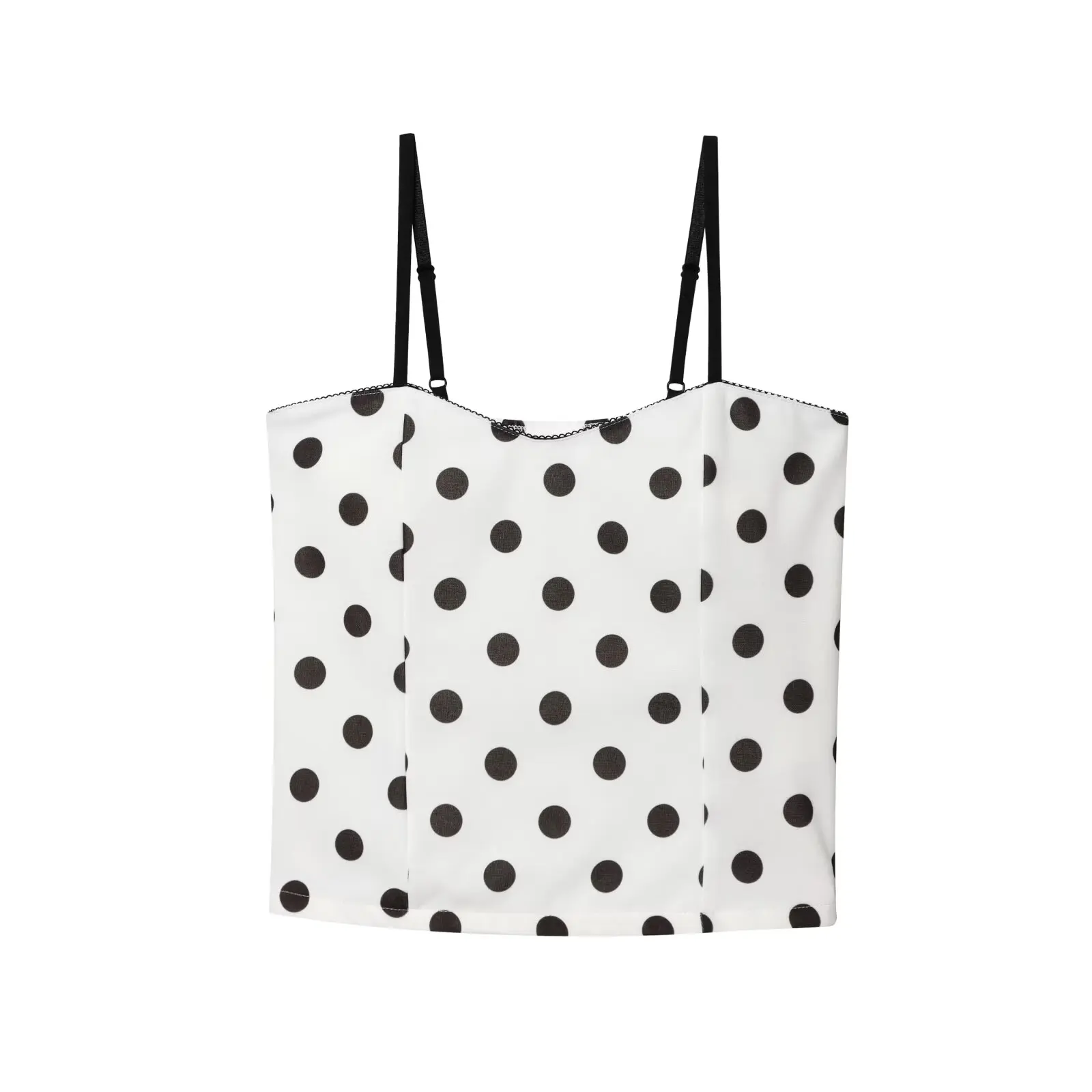 Korejepo 2025 New Women Clothing European American Wave Point Printed Tight Corset Style Camisole Top
Korejepo 2025 New Women Clothing European American Wave Point Printed Tight Corset Style Camisole Top
