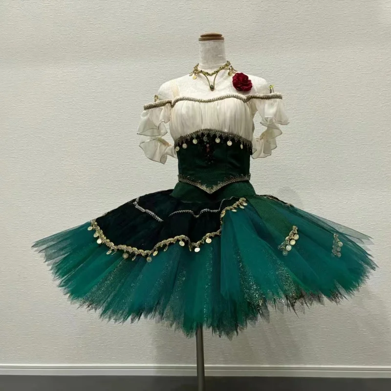 2024 New ballet plate skirt adult children's professional version of Paquita Esmirada performance dress custom
2024 New ballet plate skirt adult children's professional version of Paquita Esmirada performance dress custom