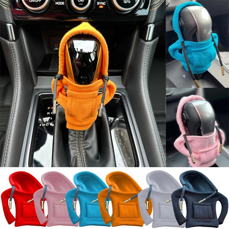 Creative Car Gear Shift Handle Hoodie Cover Universal Knob Hoodie Covers Car Styling Decoration Automobiles Interior Accessories
Creative Car Gear Shift Handle Hoodie Cover Universal Knob Hoodie Covers Car Styling Decoration Automobiles Interior Accessories