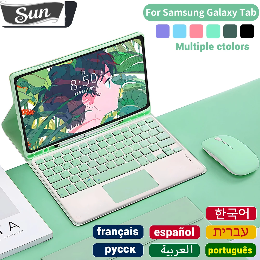 Чехол с клавиатурой для планшета Samsung Galaxy Tab A8 10,5 A7 S6 Lite, чехол для планшета Samsung Tab 10,4 S7 FE S8 Plus, чехол
Чехол с клавиатурой для планшета Samsung Galaxy Tab A8 10,5 A7 S6 Lite, чехол для планшета Samsung Tab 10,4 S7 FE S8 Plus, чехол