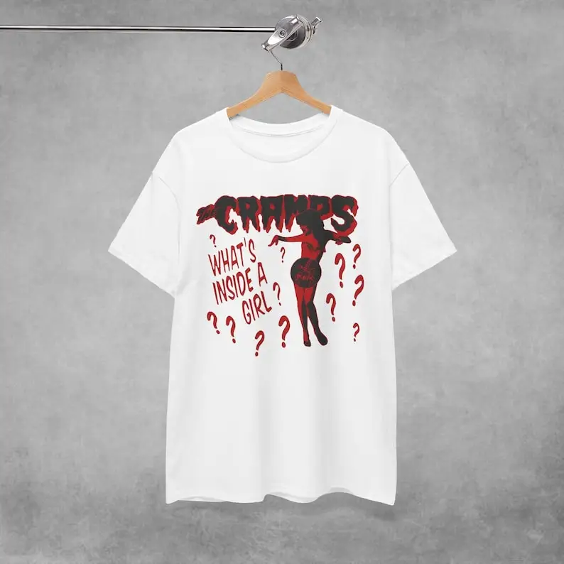 the Cramps Whats Inside a Girl T-Shirt Punk Band Merch for Gift Alternative Rock Artist Graphic Tee
the Cramps Whats Inside a Girl T-Shirt Punk Band Merch for Gift Alternative Rock Artist Graphic Tee