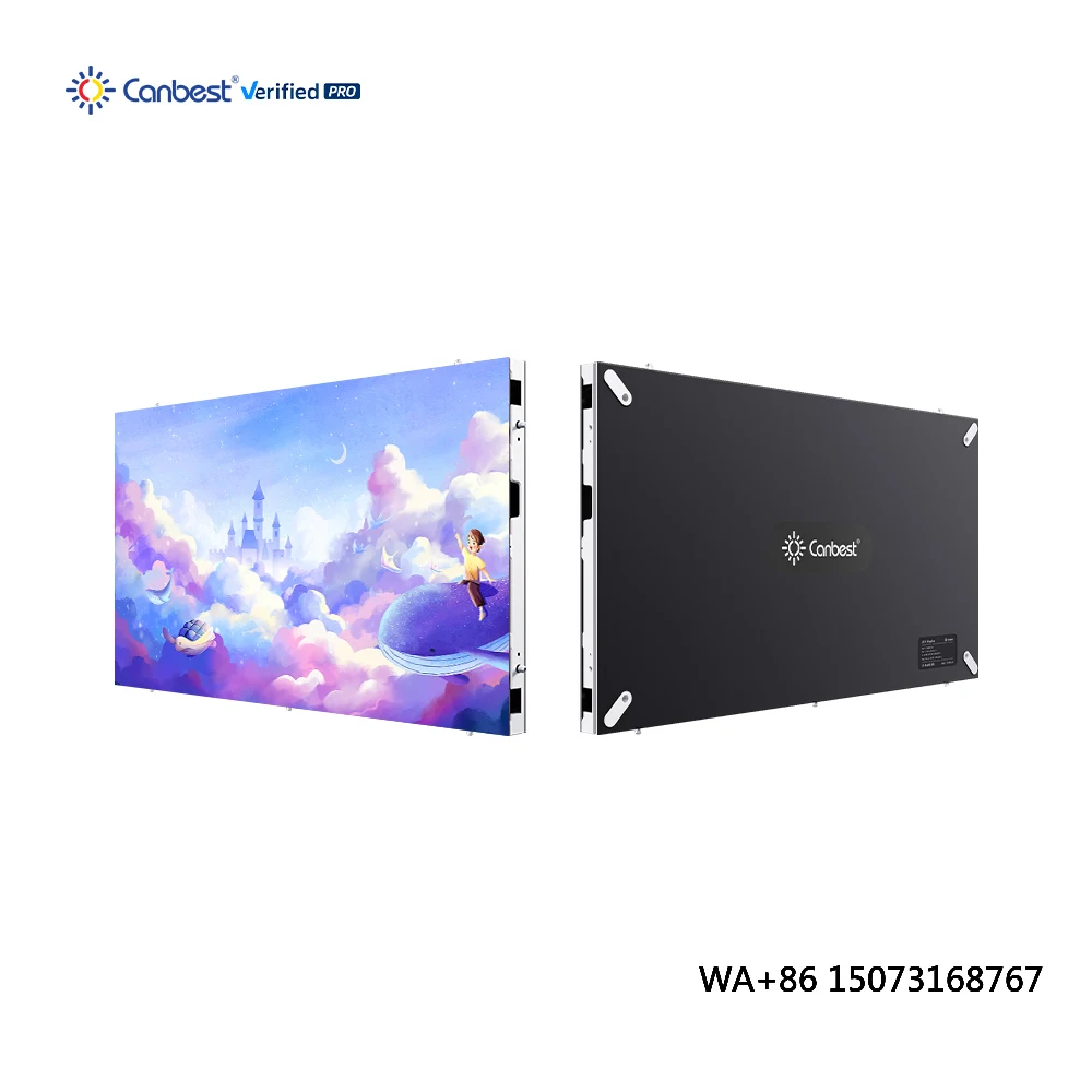 Canbest 4k Led Display P0.9 P1.25 Cob Home Theater Led Screen 4k 120hz Hdr Low Latency Led Wall Display for Private Cinema
Canbest 4k Led Display P0.9 P1.25 Cob Home Theater Led Screen 4k 120hz Hdr Low Latency Led Wall Display for Private Cinema