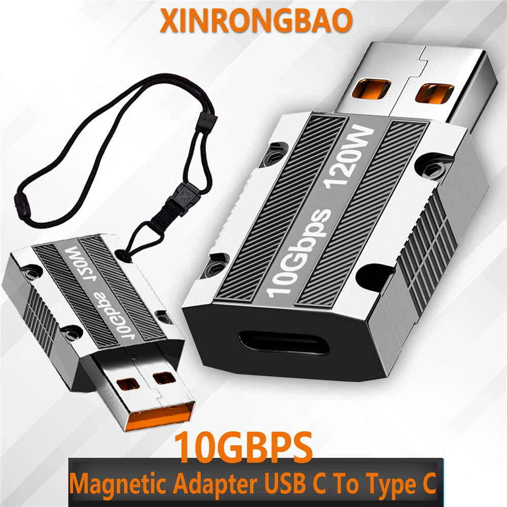 1PCS TYPE-C Female To USB 3.0 Male 120W Fast Charging Zinc Alloy Mechanical Wind 10GBPS Fast Transmission OTG Adapter Connector
1PCS TYPE-C Female To USB 3.0 Male 120W Fast Charging Zinc Alloy Mechanical Wind 10GBPS Fast Transmission OTG Adapter Connector