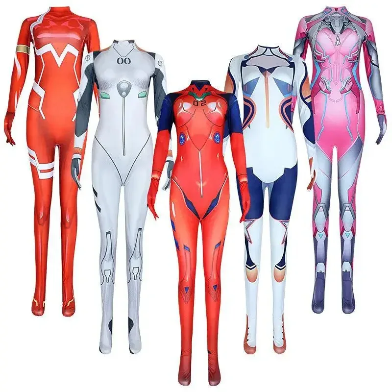 Tights Jumpsuit DVA Bodysuits Rocket Girl Akira Kiana Ayanami Rei Cosplay Costume Sexy Women Jumpsuits Cosplays
Tights Jumpsuit DVA Bodysuits Rocket Girl Akira Kiana Ayanami Rei Cosplay Costume Sexy Women Jumpsuits Cosplays