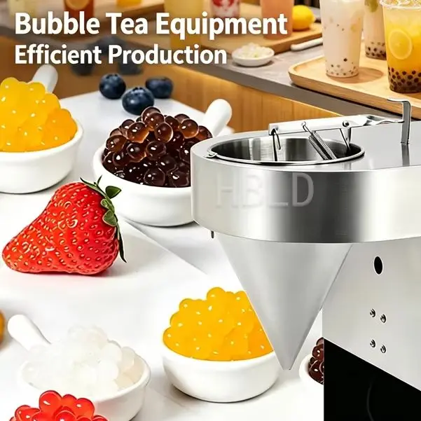 Commercial Fully Automatic Bubble Tea Pearl Making Machine Konjac Ball Bead Bursting Machine for Business Use
Commercial Fully Automatic Bubble Tea Pearl Making Machine Konjac Ball Bead Bursting Machine for Business Use