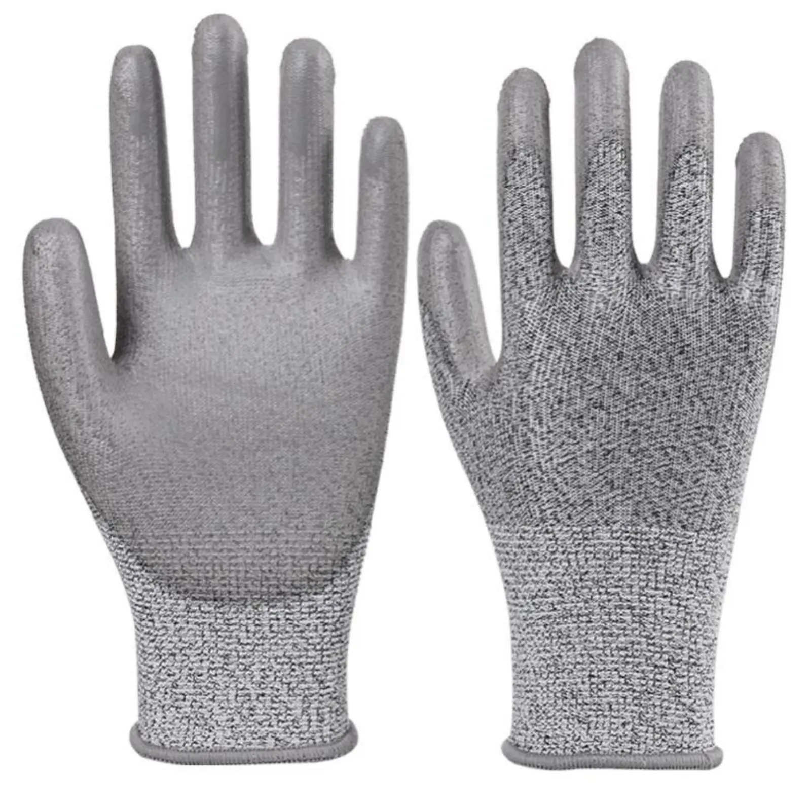 Level 5 Cut Resistant Gloves, HPPE Work Gloves, Anti-Cut, Abrasion Resistant, PU Coated, for Construction, Glass Handling
Level 5 Cut Resistant Gloves, HPPE Work Gloves, Anti-Cut, Abrasion Resistant, PU Coated, for Construction, Glass Handling