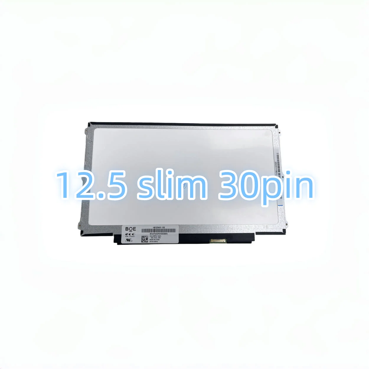 12,5 ультра 30-контактный HB125WX1-100 HB125WX1-201 B125XTN02.0 1366*768 HD 6 винтов вмещает тонкий ЖК-дисплей с 12,5
12,5 ультра 30-контактный HB125WX1-100 HB125WX1-201 B125XTN02.0 1366*768 HD 6 винтов вмещает тонкий ЖК-дисплей с 12,5