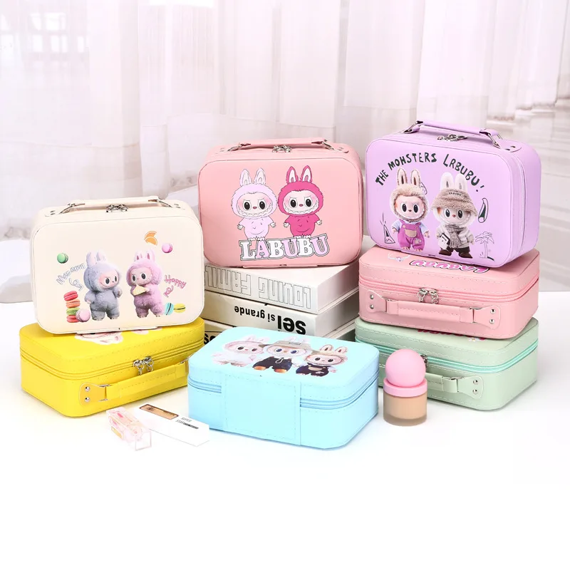 New Cartoon Labubu Makeup Bag with Multi functional Handheld Portable Small Square Bag, Suitable for Children's Birthday Gifts
New Cartoon Labubu Makeup Bag with Multi functional Handheld Portable Small Square Bag, Suitable for Children's Birthday Gifts