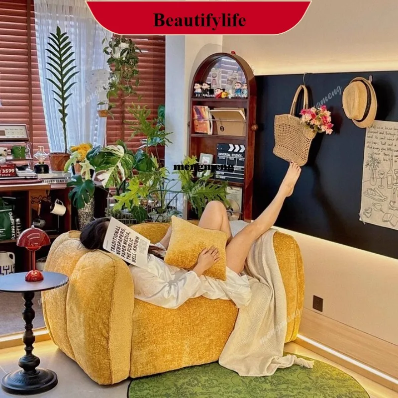 Single sofa living room small apartment fabric sofa small apartment bedroom lazy sofa
Single sofa living room small apartment fabric sofa small apartment bedroom lazy sofa