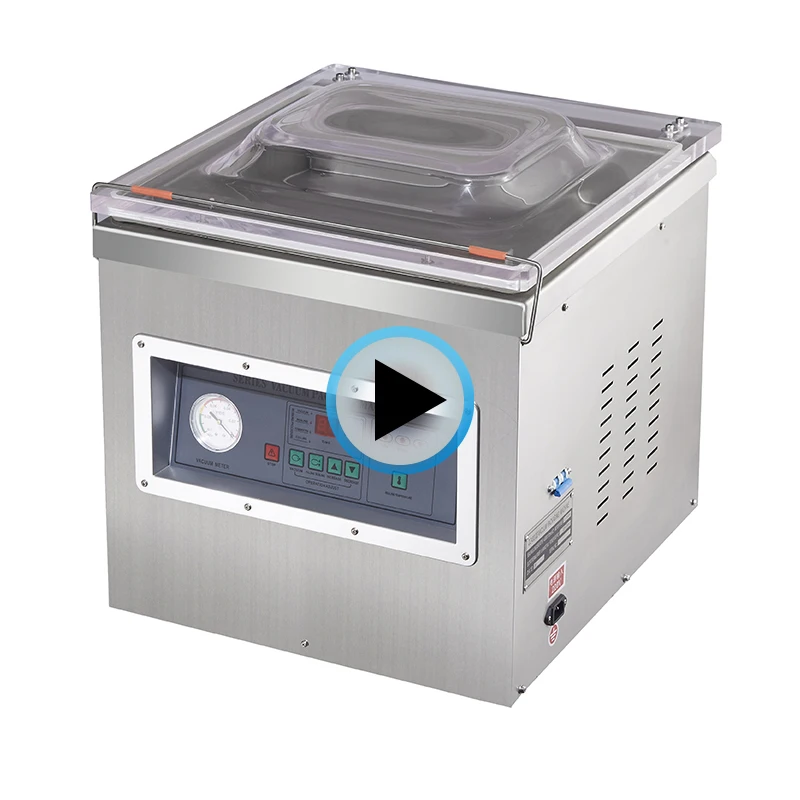 CE Certified DZ-400 Desktop Commercial Vacuum Sealer Industrial Commercial Vacuum Packing Machine
CE Certified DZ-400 Desktop Commercial Vacuum Sealer Industrial Commercial Vacuum Packing Machine