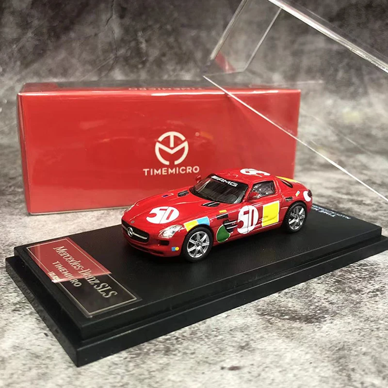 Time Micro 1:64 модель автомобиля из сплава SLS коллекция литых автомобилей-красное поросятое покрытие
Time Micro 1:64 модель автомобиля из сплава SLS коллекция литых автомобилей-красное поросятое покрытие