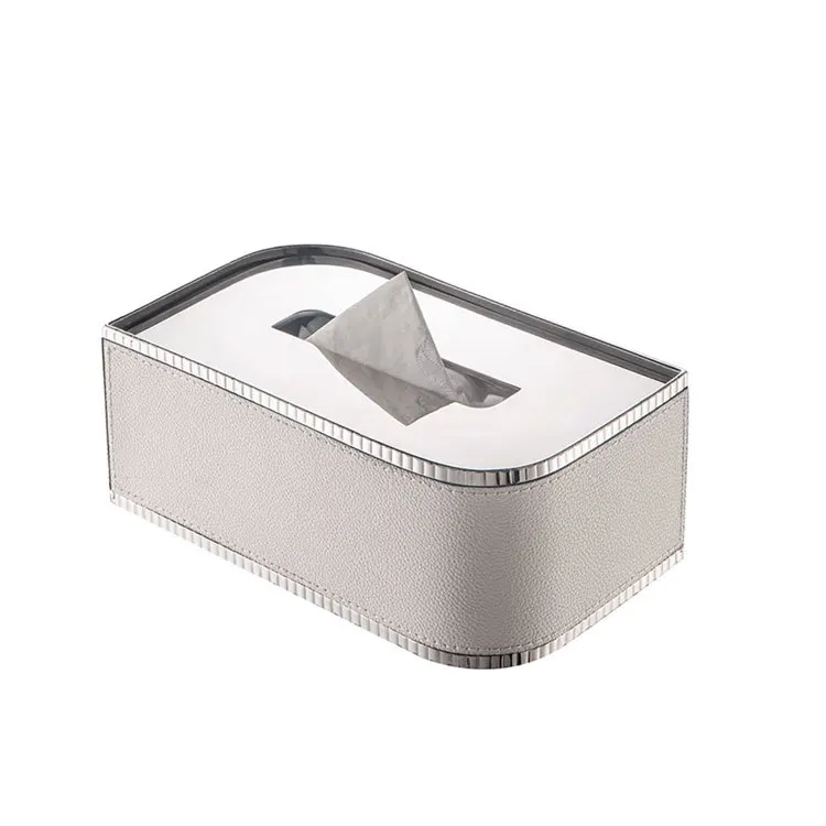 Modern Light Luxury Premium Stainless Steel Leather Tissue Box Bedroom Living Room Tabletop Ornament Accessories Carton
Modern Light Luxury Premium Stainless Steel Leather Tissue Box Bedroom Living Room Tabletop Ornament Accessories Carton