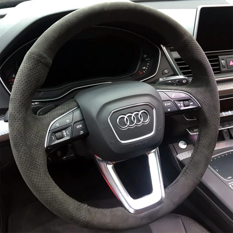 Car Steering Wheel Cover Braid For Audi A4 Allroad Q3 2019 Q5 2018-2019 Q7 2017-2019 Q8 SQ5 Steering- Wheel Cover Wrap Interior
Car Steering Wheel Cover Braid For Audi A4 Allroad Q3 2019 Q5 2018-2019 Q7 2017-2019 Q8 SQ5 Steering- Wheel Cover Wrap Interior