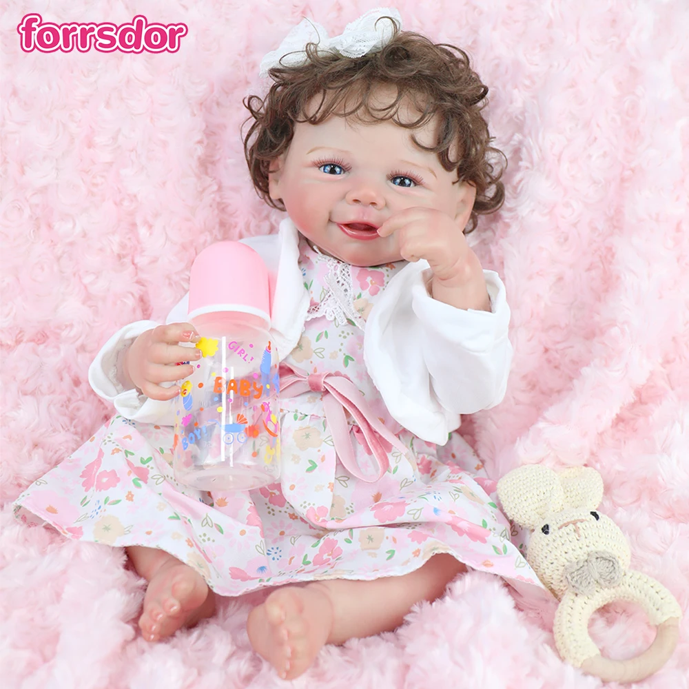 19-дюймовая кукла для новорожденных Vivienne, реалистичные куклы Reborn с 3D-кориненными волосами ручной работы, высококачественные рождественские подарки для девочек
19-дюймовая кукла для новорожденных Vivienne, реалистичные куклы Reborn с 3D-кориненными волосами ручной работы, высококачественные рождественские подарки для девочек