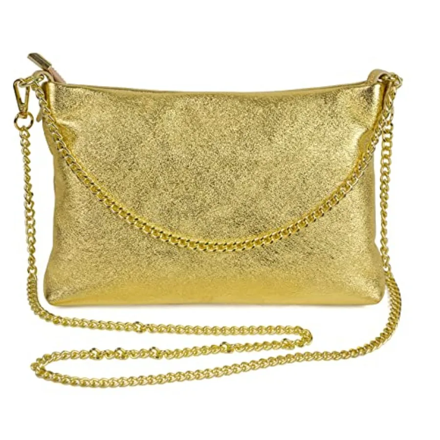 Dasein Italian Genuine Leather Handbag for Women Clutch Evening Bag Chain Strap Shoulder Bag Crossbody Purse
Dasein Italian Genuine Leather Handbag for Women Clutch Evening Bag Chain Strap Shoulder Bag Crossbody Purse