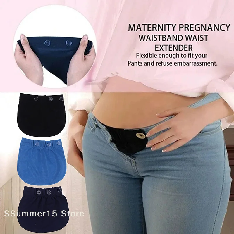 【R】Maternity Pregnancy Waistband Belt Adjustable Elastic Pants Lengthening Extended Button For Maternity Accessories
【R】Maternity Pregnancy Waistband Belt Adjustable Elastic Pants Lengthening Extended Button For Maternity Accessories