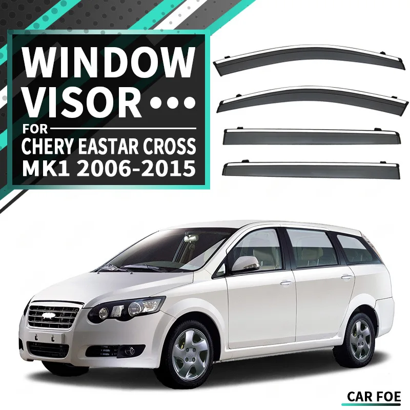 For Chery Eastar Cross 2006-2015 Car Window Visor Awning Shelters Windshield Side Window Rain Sun Shade Accessories Car Styling
For Chery Eastar Cross 2006-2015 Car Window Visor Awning Shelters Windshield Side Window Rain Sun Shade Accessories Car Styling
