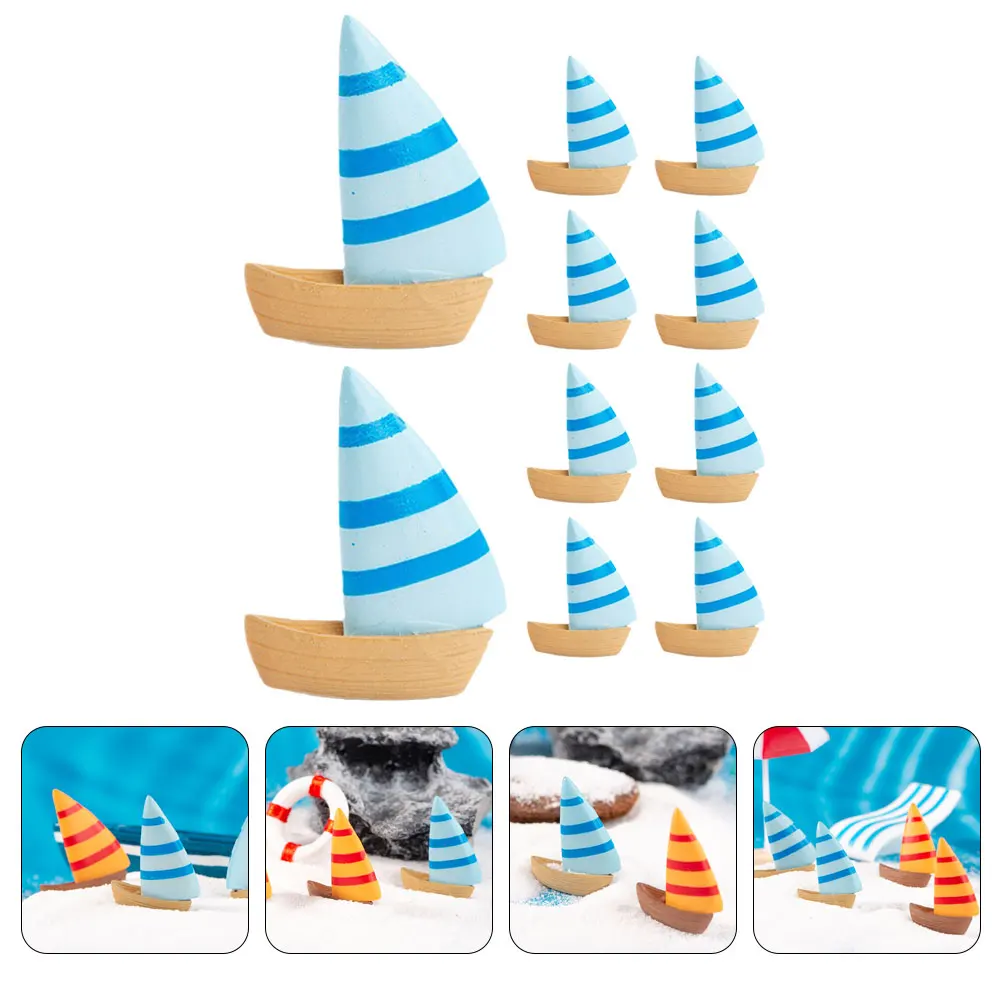10 Pcs Miniature Sailboat Decorative Ornaments Realistic Figure Desk Garden Pond Easter landscaping miniature sailboat multi
10 Pcs Miniature Sailboat Decorative Ornaments Realistic Figure Desk Garden Pond Easter landscaping miniature sailboat multi