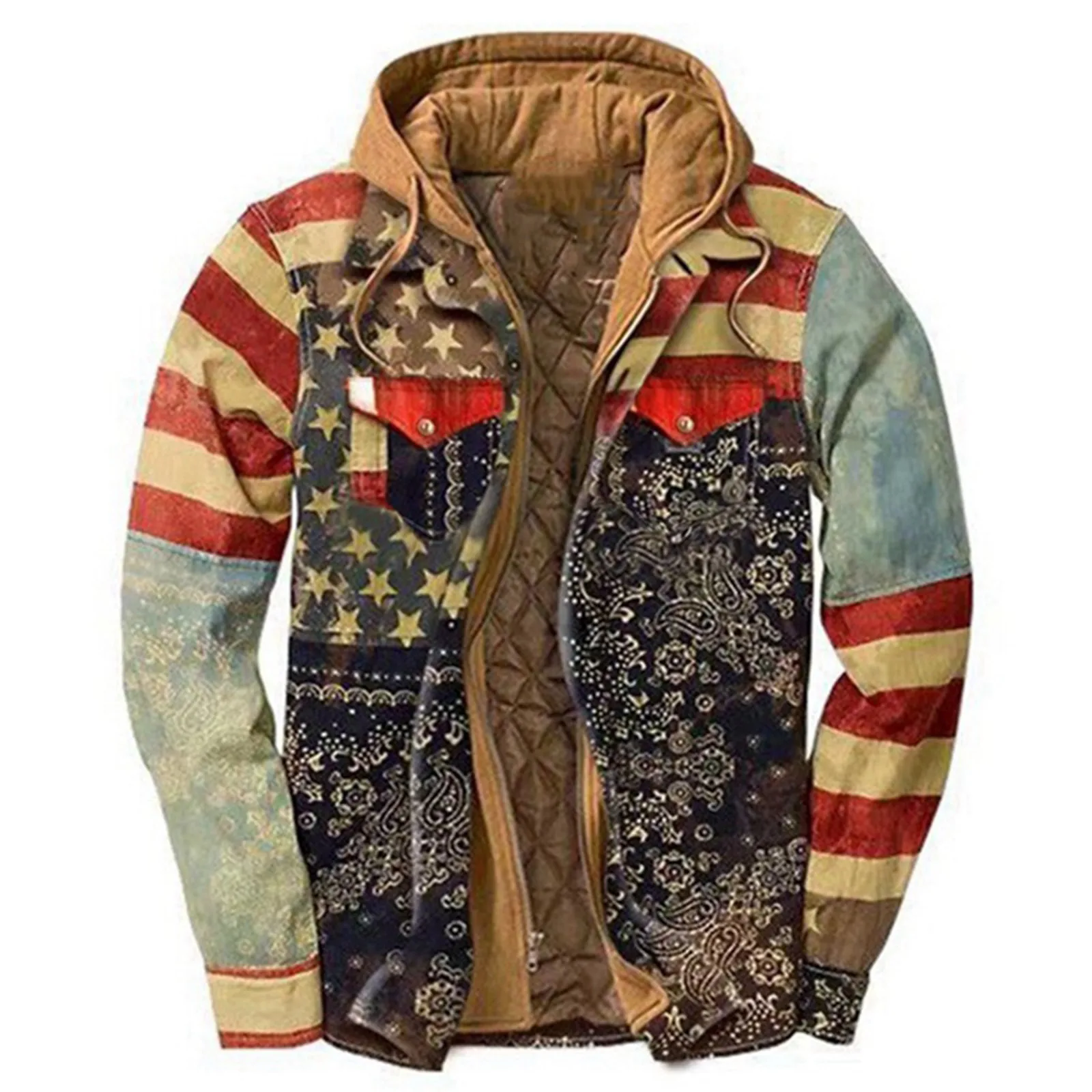 jackets for men chamarras para hombre Men's Quilted Lined Button Down Plaid Shirt Add Velvet To Keep Warm Jackets With Hood
jackets for men chamarras para hombre Men's Quilted Lined Button Down Plaid Shirt Add Velvet To Keep Warm Jackets With Hood