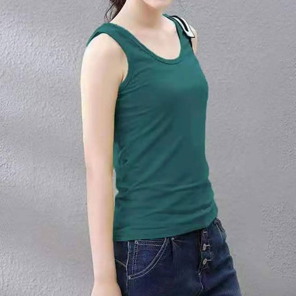 Women Vest Slim Fit Round Neck Women's Tank Top Quick-drying Streetwear Vest with Breathable Comfort Breathable Round Neck Tank
Women Vest Slim Fit Round Neck Women's Tank Top Quick-drying Streetwear Vest with Breathable Comfort Breathable Round Neck Tank