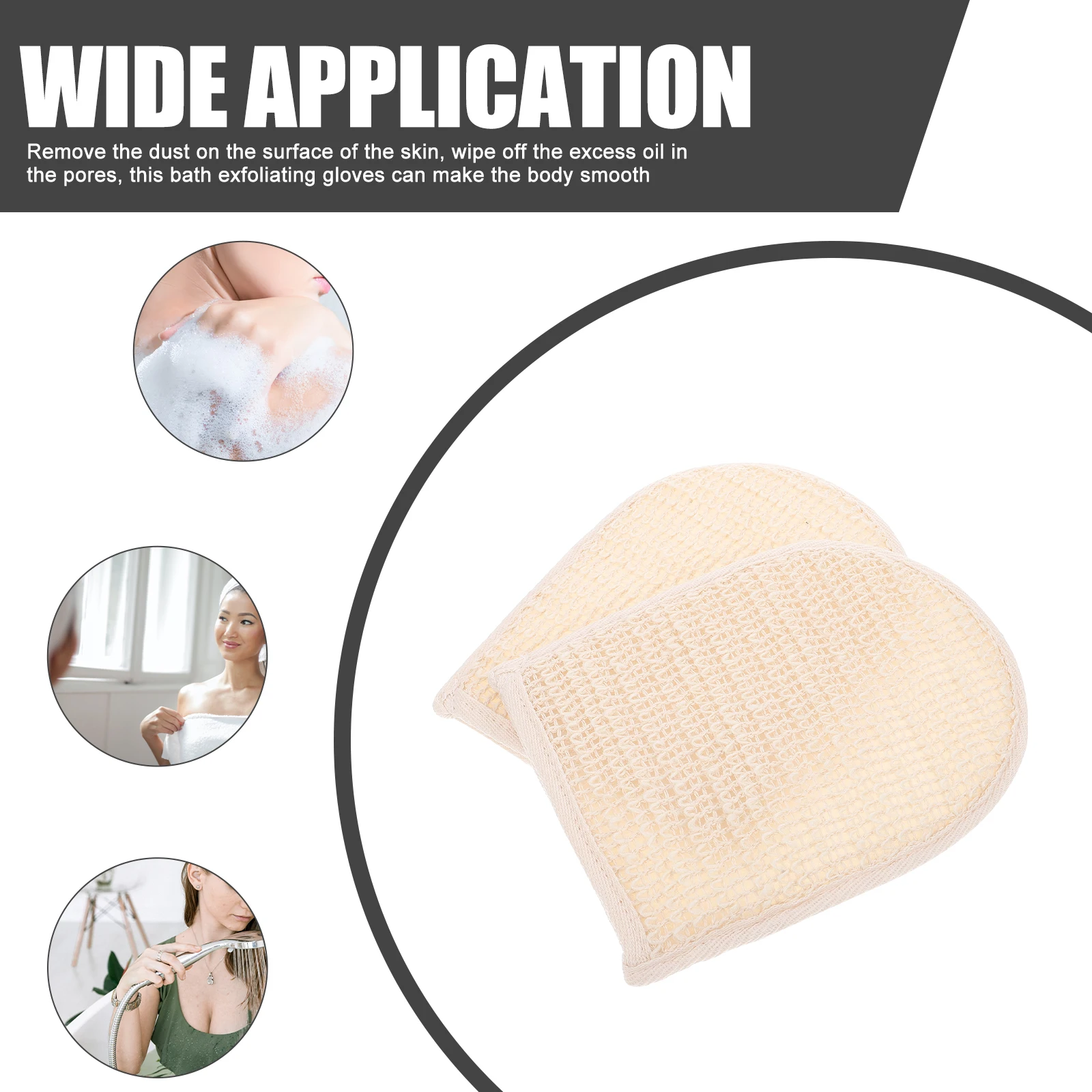 Cotton Loofah Shower Gloves Scrubber Body Washing Bath Mittens Exfoliating Glove For Shower Deep Clean Smoothing Skin
Cotton Loofah Shower Gloves Scrubber Body Washing Bath Mittens Exfoliating Glove For Shower Deep Clean Smoothing Skin