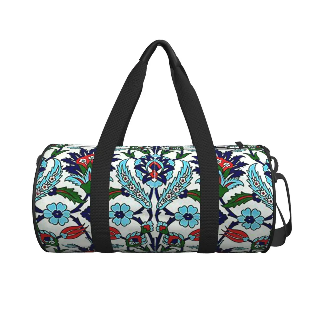 Турецкая спортивная сумка Iznik с цветочным принтом, многофункциональная дорожная сумка Duffle, сумки для фитнеса
Турецкая спортивная сумка Iznik с цветочным принтом, многофункциональная дорожная сумка Duffle, сумки для фитнеса