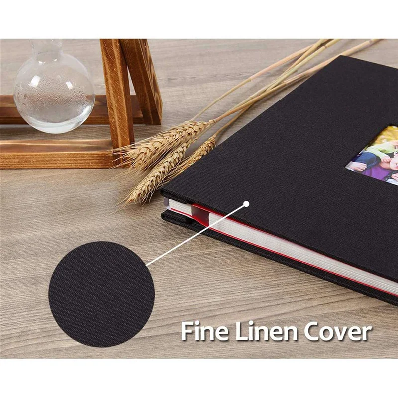 2X Photo Album Self Adhesive Scrapbook For Wedding/Family/Lovers Linen Cover DIY Gift For Valentines Day Mothers Black
2X Photo Album Self Adhesive Scrapbook For Wedding/Family/Lovers Linen Cover DIY Gift For Valentines Day Mothers Black