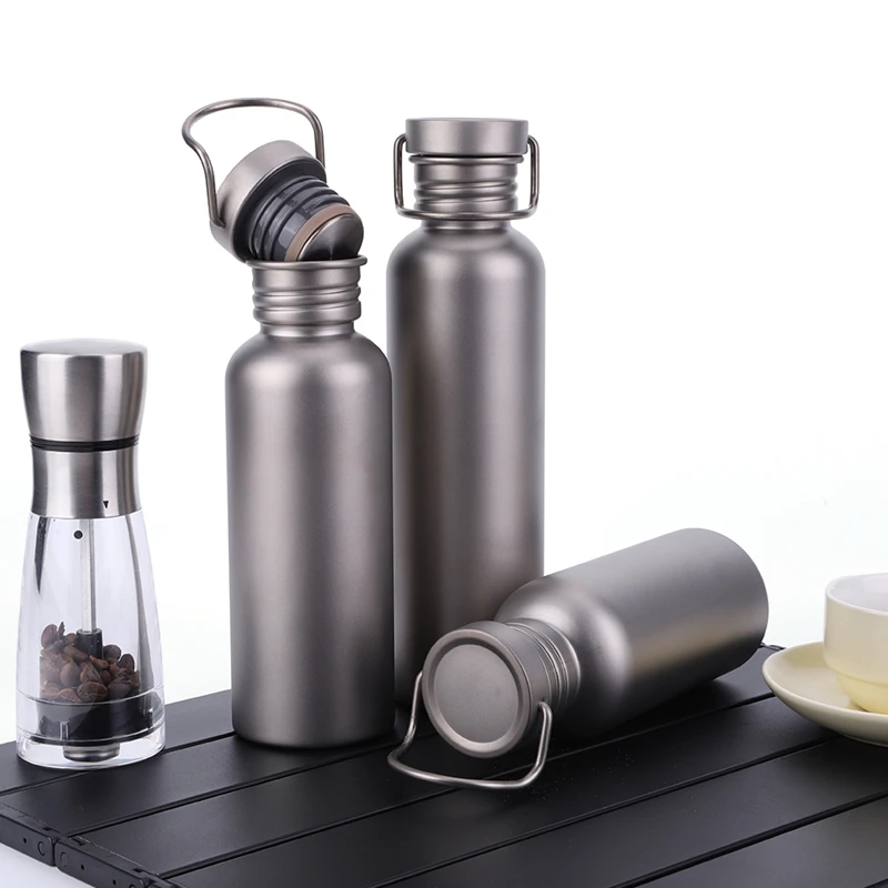 ABHS-Titanium Water Bottle - Ultralight, Leak-Proof, Reusable Sport Bottle For Cycling, Hiking, Camping
ABHS-Titanium Water Bottle - Ultralight, Leak-Proof, Reusable Sport Bottle For Cycling, Hiking, Camping