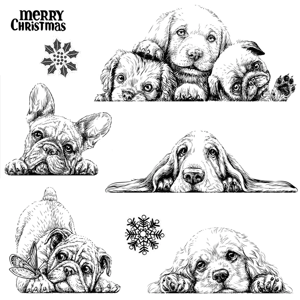 Lovely Dogs Clear Stamps Seal for DIY Scrapbooking Card Transparent Stamps Making Photo Album Crafts Decoration New Stamps
Lovely Dogs Clear Stamps Seal for DIY Scrapbooking Card Transparent Stamps Making Photo Album Crafts Decoration New Stamps