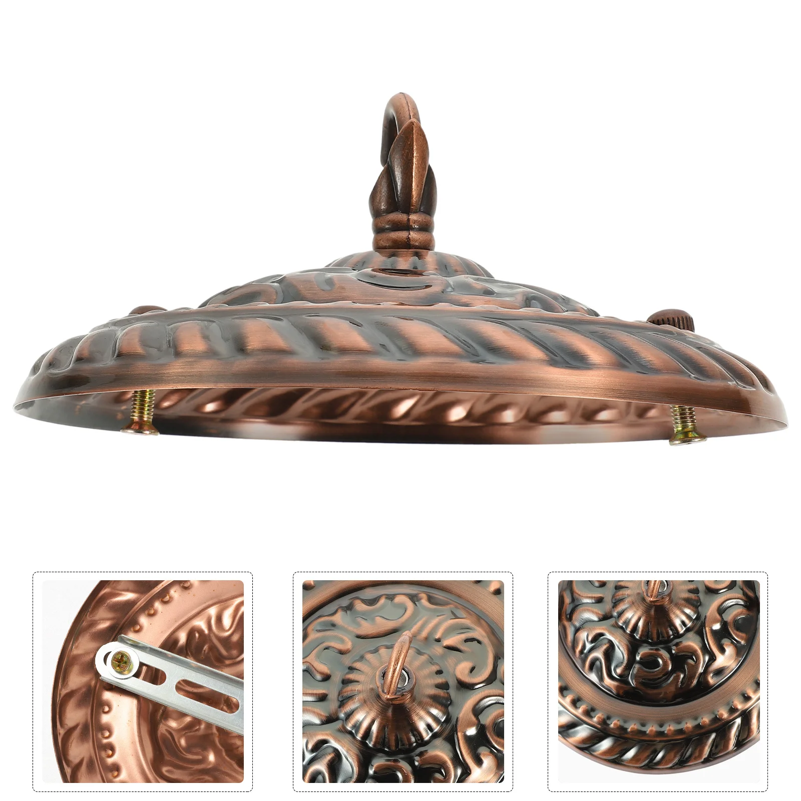Chandelier Mounting Plate Iron Durable Retro Finish Ceiling Cover Plate Pendant Light Fixture Cover Chandelier Canopy 
Chandelier Mounting Plate Iron Durable Retro Finish Ceiling Cover Plate Pendant Light Fixture Cover Chandelier Canopy