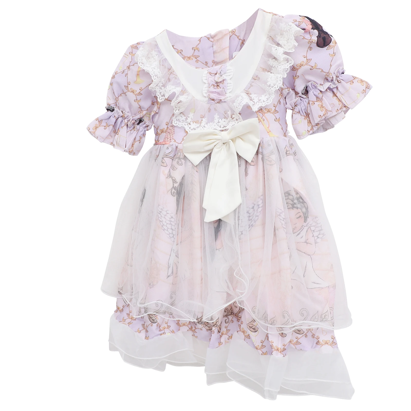 Girl Summer Short Sleeve Lolita Dress Party Dress Kids Birthday Masquerade Campus Stage Daily Wear Skin-Friendly Polyester Lace
Girl Summer Short Sleeve Lolita Dress Party Dress Kids Birthday Masquerade Campus Stage Daily Wear Skin-Friendly Polyester Lace