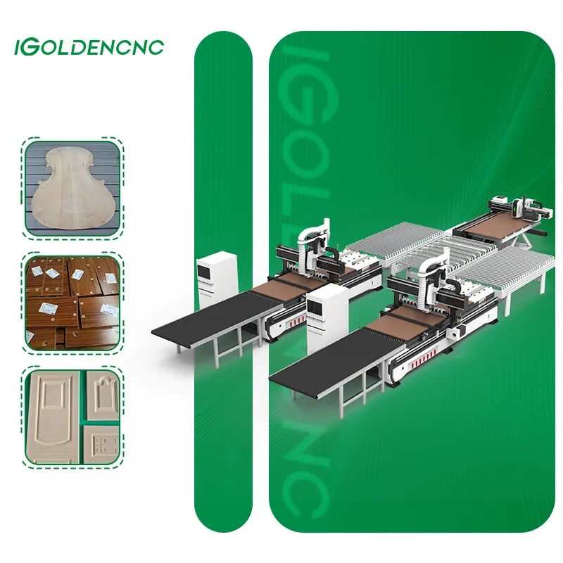Automatic 1 To 2 Roller Conveyor Line CNC Panel Saw Production Line for Cabinet Wardrobe Furniture Factory
Automatic 1 To 2 Roller Conveyor Line CNC Panel Saw Production Line for Cabinet Wardrobe Furniture Factory