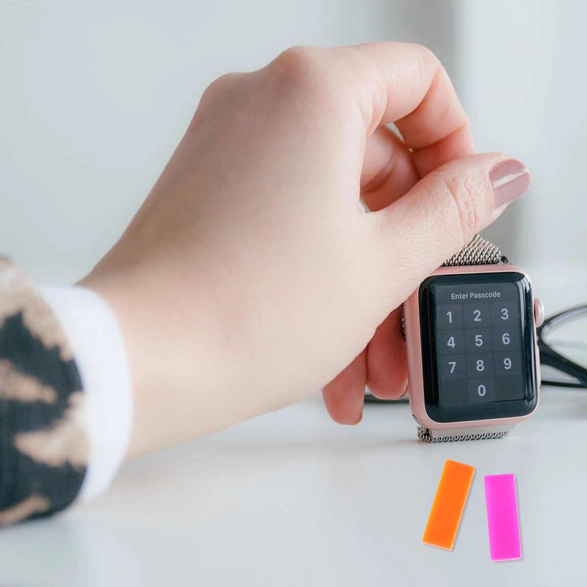 10 Pcs Watch Band Loop Rubber Bands Accessories Ring Intelligent 
10 Pcs Watch Band Loop Rubber Bands Accessories Ring Intelligent