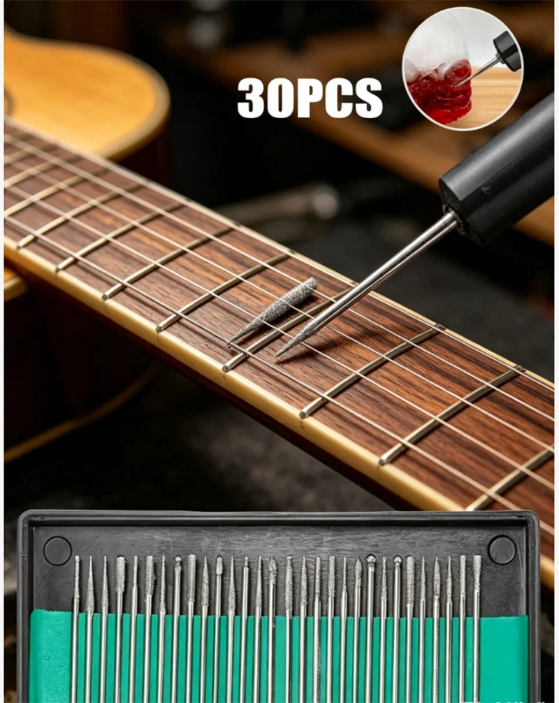 30pcs 2.35mm Shank Diamond Burs Set With Box For Dremel Electric Grinder Power Tool Accessories Abrasive Tools dropshipping
30pcs 2.35mm Shank Diamond Burs Set With Box For Dremel Electric Grinder Power Tool Accessories Abrasive Tools dropshipping