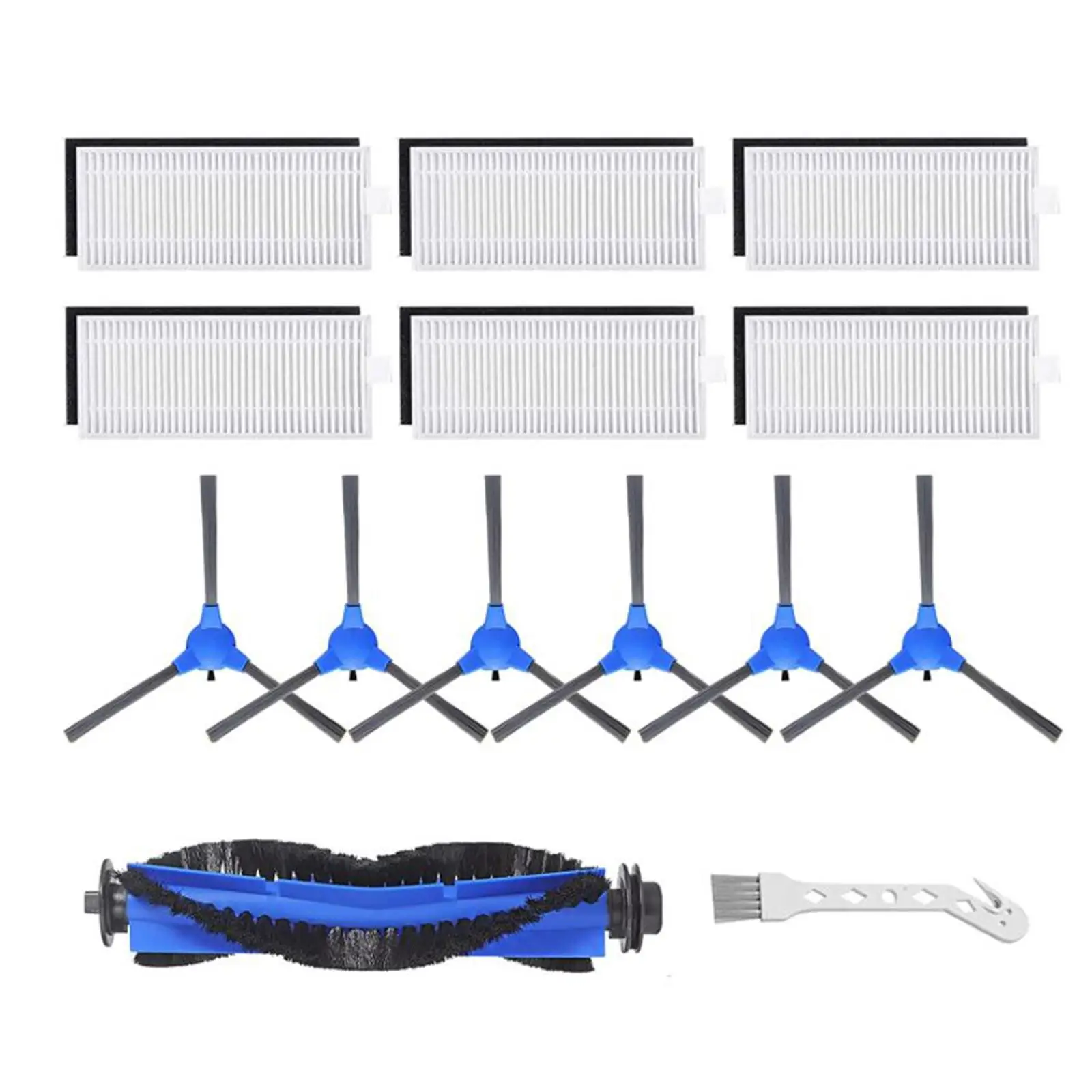 Vacuum Cleaner Roller Brush Side Brush Set for 15C 12 Vacuum Attachments
Vacuum Cleaner Roller Brush Side Brush Set for 15C 12 Vacuum Attachments