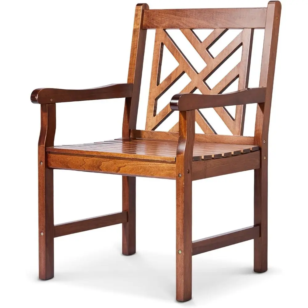 Durable 330 lbs Wooden Patio Dining Chairs with Comfortable Backrest for Outdoor Use
Durable 330 lbs Wooden Patio Dining Chairs with Comfortable Backrest for Outdoor Use