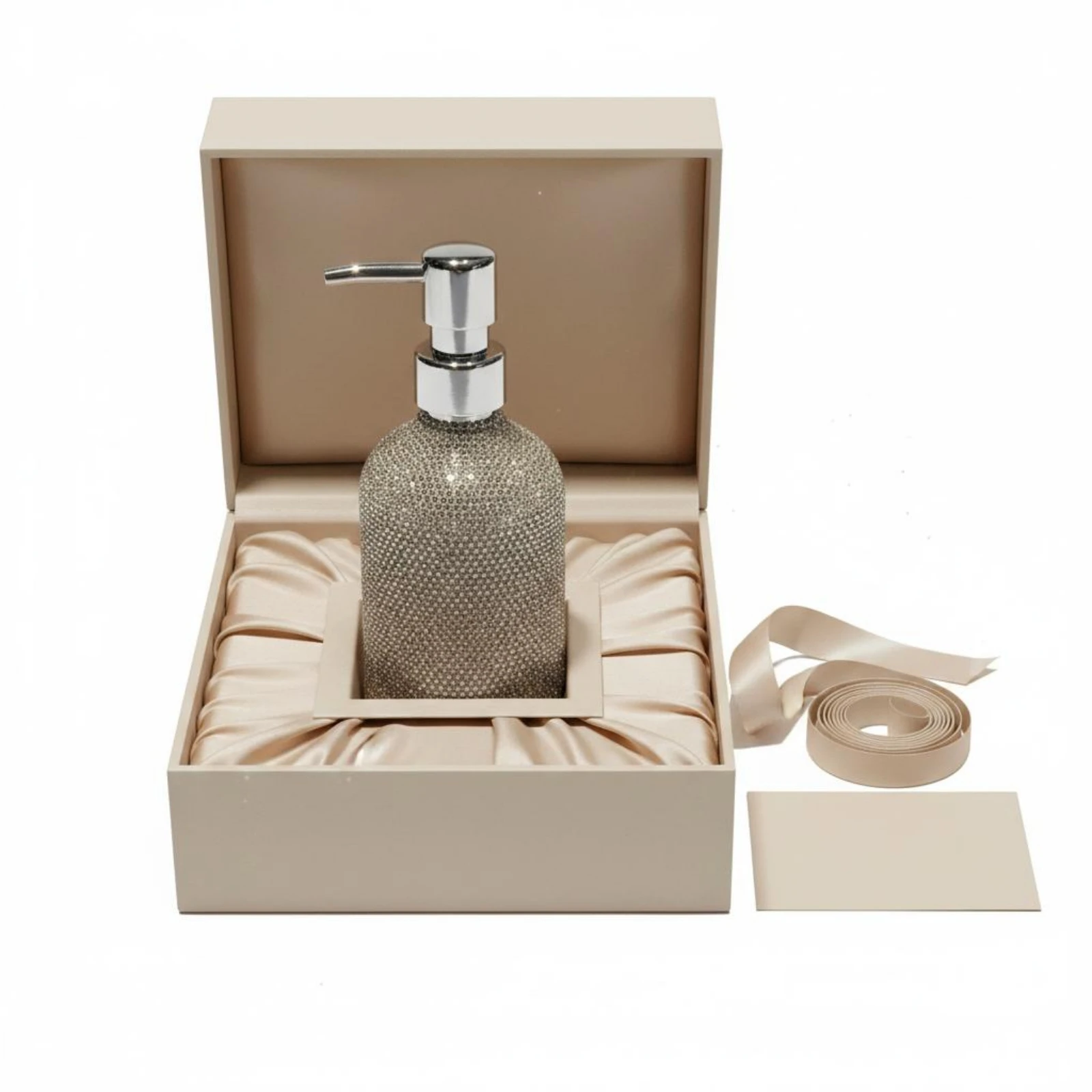 Rhinestone Pump Bottle Refillable Diamond Bottle Dispenser Glitter Soap Dispenser Easy to Use for Vanity
Rhinestone Pump Bottle Refillable Diamond Bottle Dispenser Glitter Soap Dispenser Easy to Use for Vanity