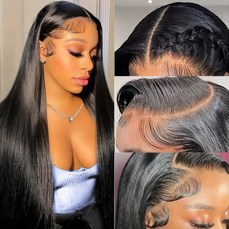 Alimice Pre Cut Lace 13x4 Straight Human Hair Glueless Wig Lace Front Wigs Human Hair 180% Density
Alimice Pre Cut Lace 13x4 Straight Human Hair Glueless Wig Lace Front Wigs Human Hair 180% Density
