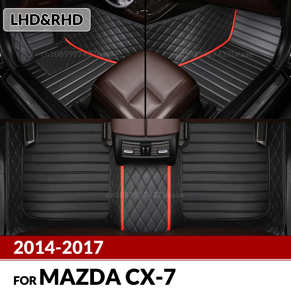 Автомобильные коврики для Mazda CX-7 2014 2015 2016 2017, автомобильные подушечки для ног на заказ, автомобильный ковер, аксессуары для интерьера
Автомобильные коврики для Mazda CX-7 2014 2015 2016 2017, автомобильные подушечки для ног на заказ, автомобильный ковер, аксессуары для интерьера
