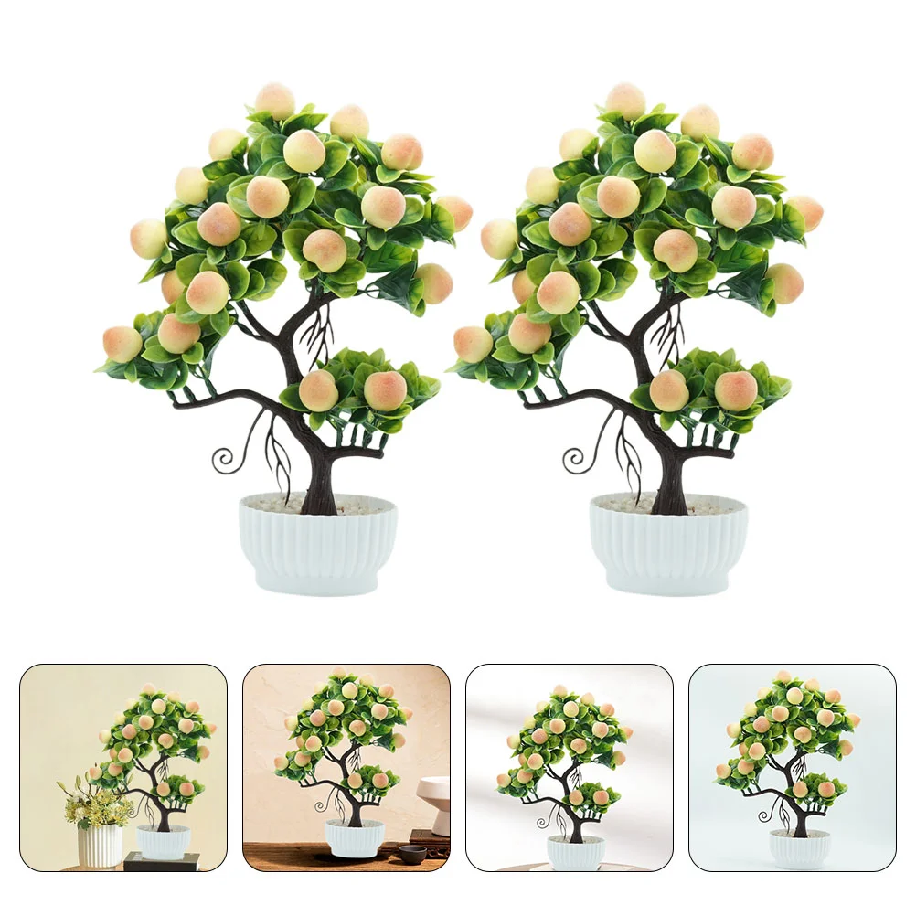 2 Pcs Potted Plant Artificial Fruit Tree Office Decor Mini Flower Pots Pvc Lemon
2 Pcs Potted Plant Artificial Fruit Tree Office Decor Mini Flower Pots Pvc Lemon