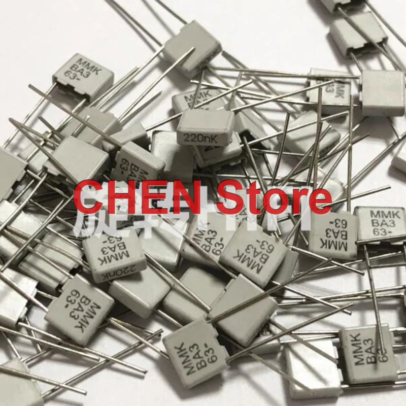 20PCS/lot EVOX MMK P5 1NF 63V 100V 250V 400V 630V 1NF 10NF 100NF 22NF 39NF 100NF 330NF 470NF 1UF Film capacitor Free Shipping
20PCS/lot EVOX MMK P5 1NF 63V 100V 250V 400V 630V 1NF 10NF 100NF 22NF 39NF 100NF 330NF 470NF 1UF Film capacitor Free Shipping