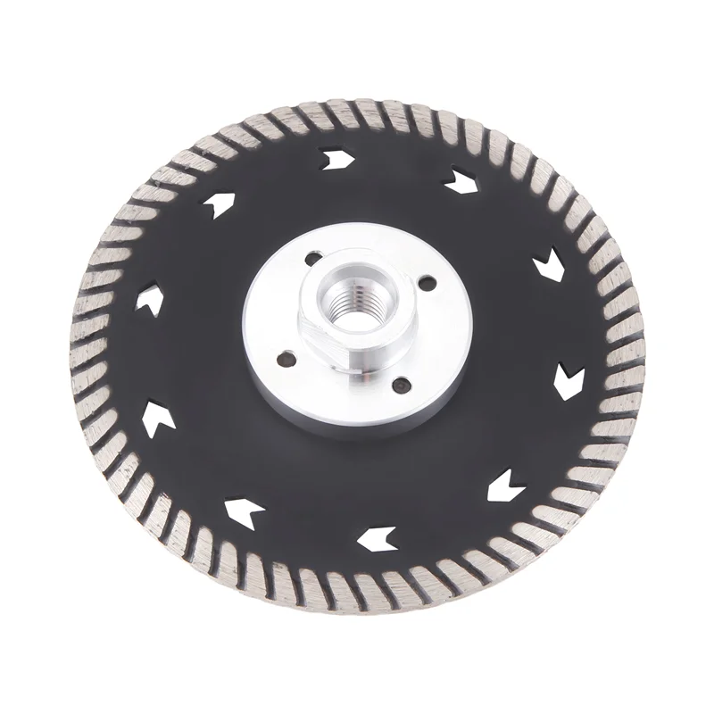 AS94-125 X 2.8Mm M14 Double-Sided Diamond Saw Blade Grinding Slice Sharp Type With Flange
AS94-125 X 2.8Mm M14 Double-Sided Diamond Saw Blade Grinding Slice Sharp Type With Flange
