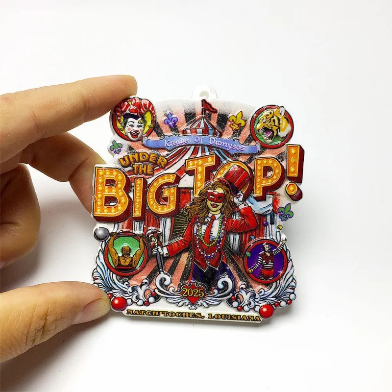 Louisiana Circus Tourist Souvenir Refrigerator Magnet Creative Decoration Gift Unique Travel Memorabilia
Louisiana Circus Tourist Souvenir Refrigerator Magnet Creative Decoration Gift Unique Travel Memorabilia